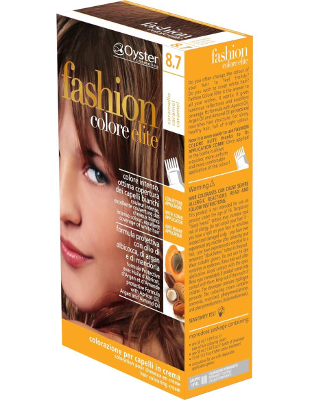FASHION ELITE hårfärg 8.7, kakaoblond 50ml+50ml+15ml