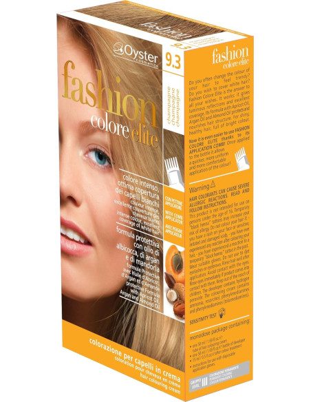 FASHION ELITE hårfärg 9.3, ljus gyllenblond 50ml+50ml+15ml