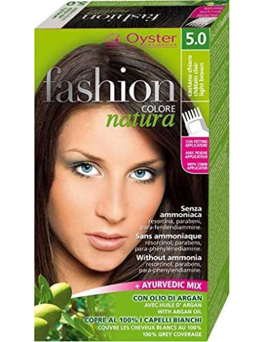 FASHION NATURA hårfärg 5.0, ljusbrun...