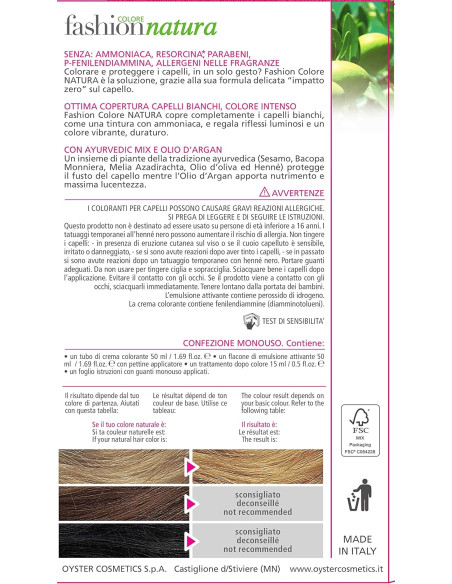 FASHION NATURA hårfärg 9.3, mycket ljusblond 50ml+50ml+15ml