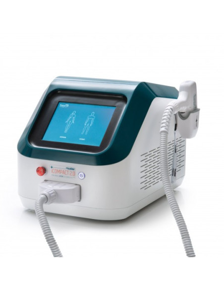 iCompact Laser 2.0-enhet, en avancerad hårborttagningsprocedur