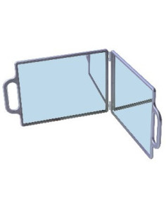 Spegel, dubbelsidig,...