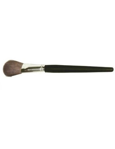 Puderborste, naturborst, stor, 21 cm