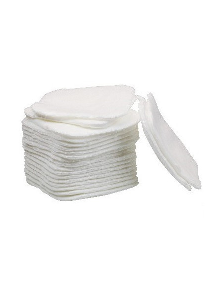Bomullsrondeller, 100 % bomull, 80 mm x 80 mm, 200 st.