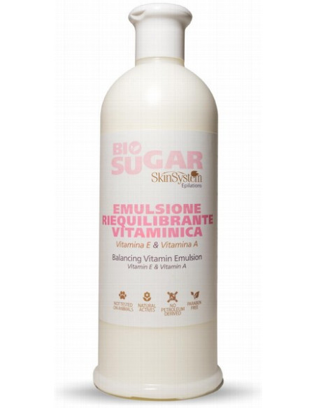 SkinSystem BIO SUGAR Kroppsemulsion Efter hårborttagning 500ml