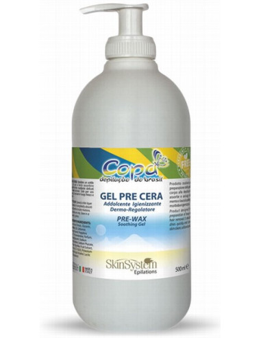 SkinSystem COPA Gel before epilation, aloe vera 500ml