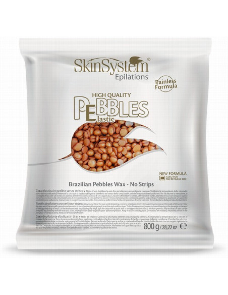 SkinSystem PEBBLES Hard-Hot Wax Bronze Cream 800g