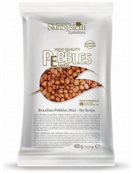 SkinSystem PEBBLES Hard-Hot Wax Bronze Cream 400g