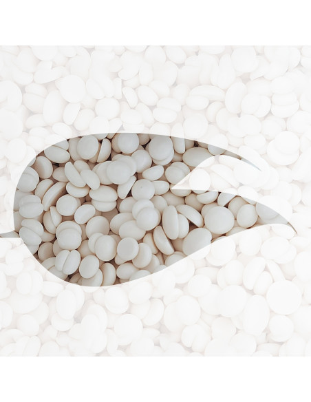 SkinSystem PEBBLES Hårdhett vax Vaniljkräm 400g