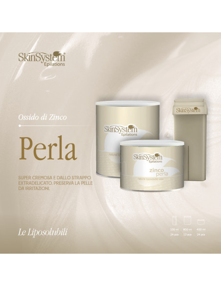 SkinSystem OSSIDO DI ZINCO Vax zinkdioxid, patron (Pearl) 100ml