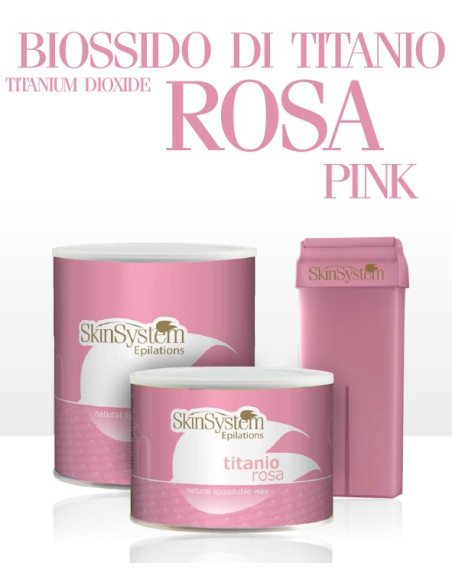 SkinSystem LE TITANO Vax Titandioxid (Rosa) 400ml