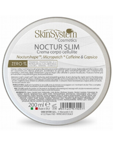 SkinSystem Nattkräm för cellulitreducering 200 ml