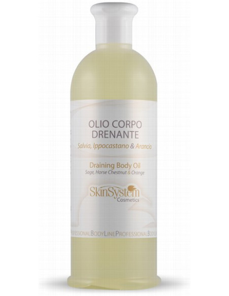 SkinSystem Kroppsolja för massage, dräneringsbehandlingar 500ml