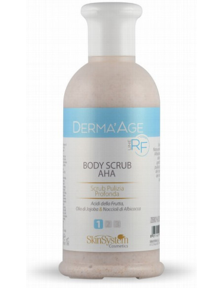 SkinSystem DERMA'AGE RF kroppsskrubb för behandlingar med apparater 150 ml