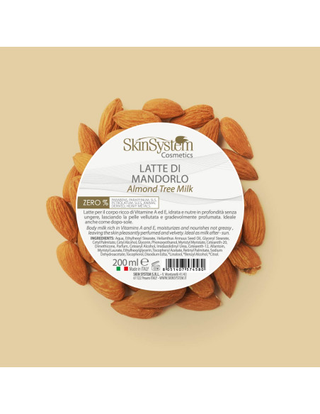 SkinSystem Body Milk (mandel) 200ml
