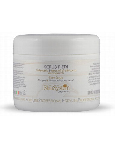 SkinSystem Skrubis kājām, aprikožu kauliņu-kumelīšu 250ml