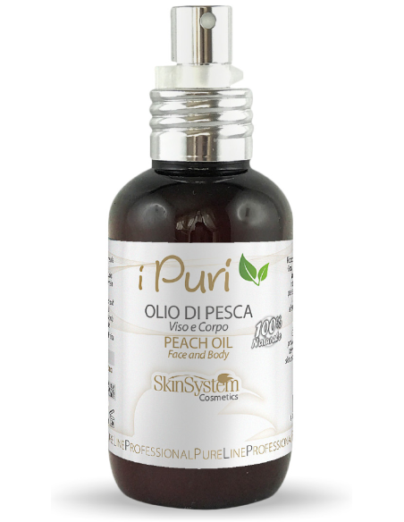 SkinSystem i PURI Olja för ansikte och kropp (persikasten) 100ml