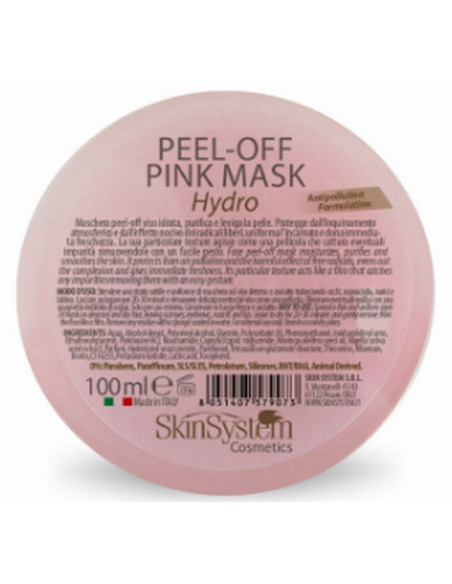 SkinSystem Peel-Off ansiktsmask (rosa) 100ml