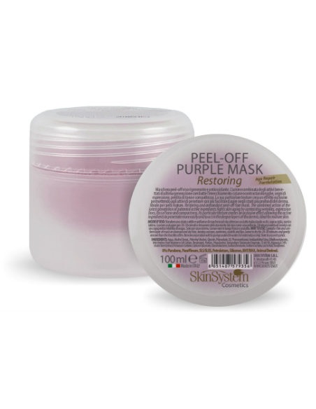 SkinSystem Peel-Off ansiktsmask (lila) 100ml