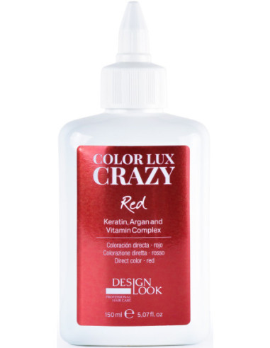 COLOR LUX CRAZY Hårfärg Röd 150ml