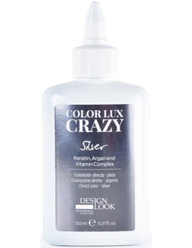 COLOR LUX CRAZY Hårfärg Silver 150ml