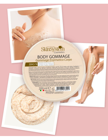 SkinSystem Gommage kroppsskrubb för...
