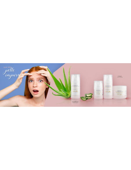SkinSystem kräm för ansiktet, lugnande, för fet och oren hud, känslig hud, kollagen, aloe vera 100 ml