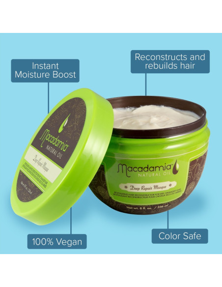 MACADAMIA DJUPREPARATION Djupt återställande mask 236ml