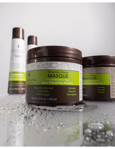 MACADAMIA Viktlös Reparerande Mask 222ml