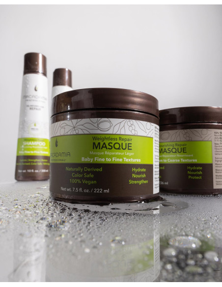 MACADAMIA Viktlös Reparerande Mask 222ml