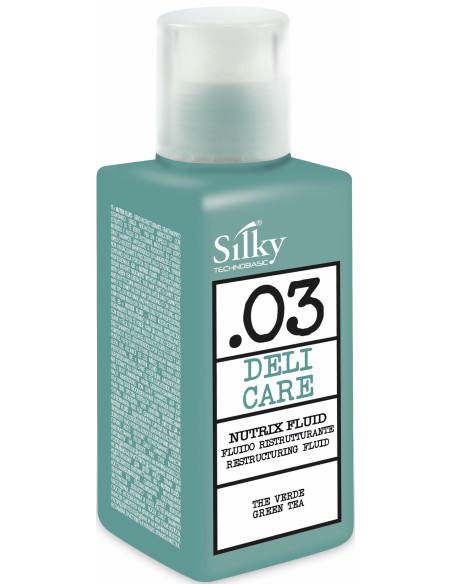 SILKY DELI CARE Vätska med grönt teextrakt för mjukgörande behandling med omedelbar effekt 100 ml