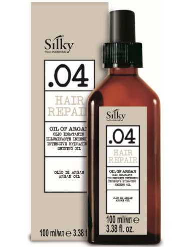 SILKY REPAIR Arganolja för glansigt...