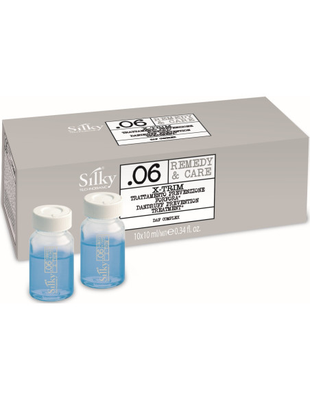 SILKY REMEDY CARE 06 X-Trim Behandling för mjällreducering och välmående hårbotten 10*10ml