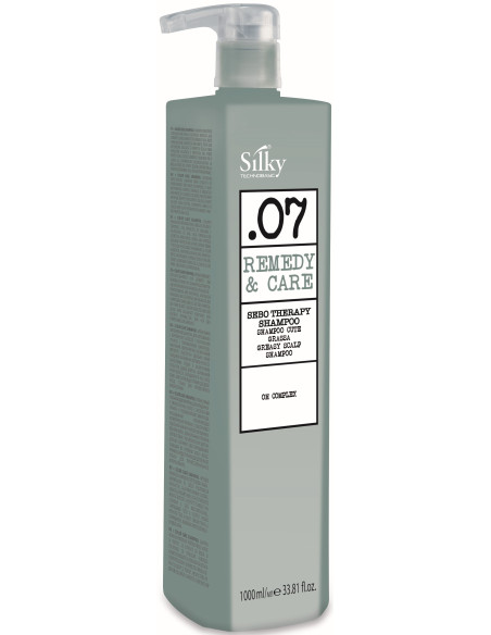 SILKY REMEDY CARE 07 Sebo Schampo för naturlig hudbalans, talgreglerande 1000ml