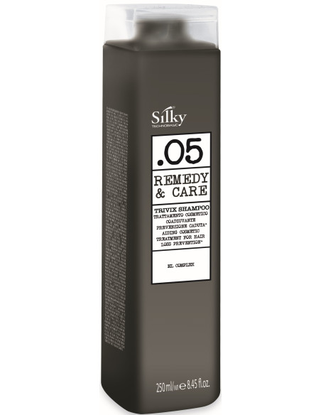 SILKY REMEDY CARE 05 Trivix Schampo rengör skonsamt och förhindrar håravfall i agarstadiet 250 ml