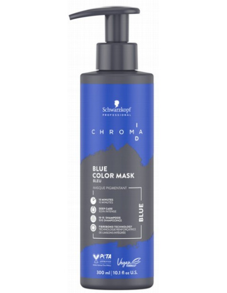 Schwarzkopf Chroma ID Toning Mask Blå 300ml