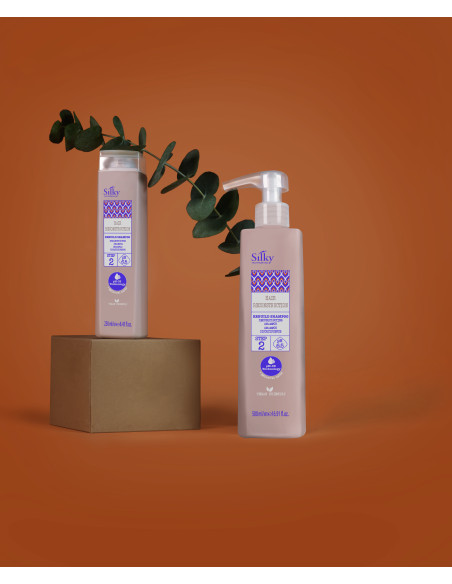 SILKY REBUILD Schampo för frekvent användning, regenererande Steg 2 500ml