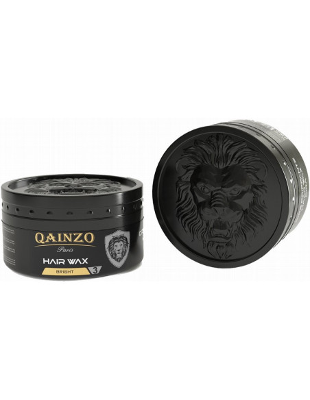 QAINZO Bright Hair Wax, flexibel stadga - glans Nr 3 150ml