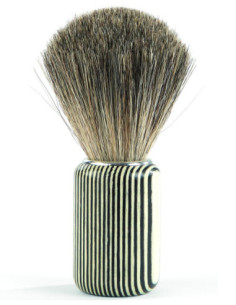 BARBURYS Grå rakborste i...