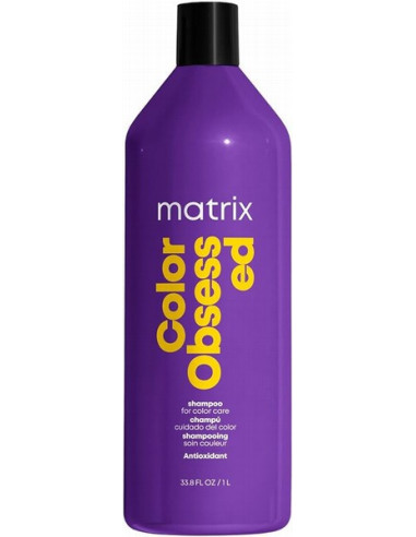 COLOR OBSESSED šampūns ar antioksidantiem krāsotiem matiem 1000ml
