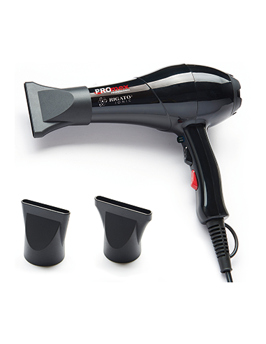 PROMEX Hårtork RIGATO-2 jonisk, svart...