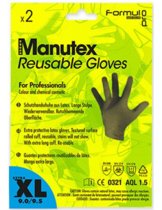 Latexhandskar Manutex XL,...