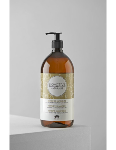 BIOACTIVE NATURALIS Schampo för hårglans, närande, med kashmirkeratin 1000ml