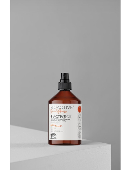 BIOAKTIV S-AKTIV Hår- och kroppsspray, Förebygger fotoåldrande 200 ml