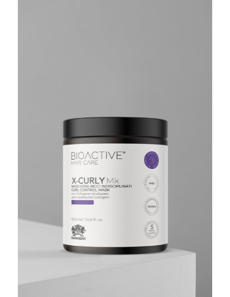 BIOAKTIV X-CURLY Mask för att strukturera lockigt hår 1000ml