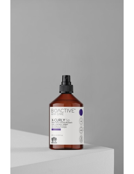 BIOACTIVE X-CURLY Spray för att strukturera och kontrollera lockigt hår 200ml