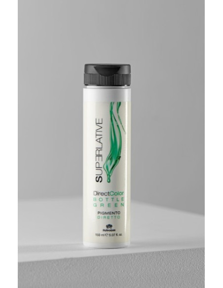 SUPERLATIVE DIRECT Pigmentgel för hårfärgning Flaskgrön 150ml