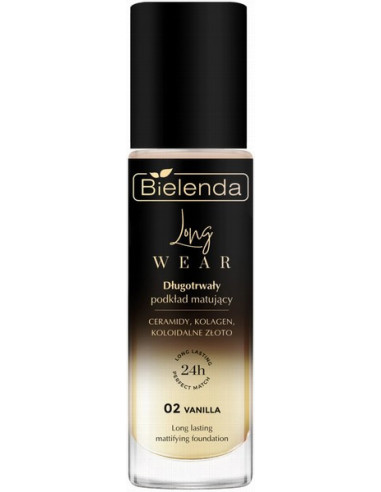LÅNGVARIG matt bas 02 Vanilj, 30ml