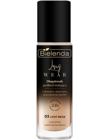 LÅNGVARIG matt bas 03 Ljusbeige, 30ml