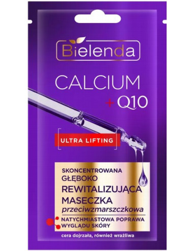 KALCIUM + Q10-mask - djuprengörande...